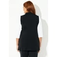 thumbnail image 2 of Catherines Women's Plus Size Suprema Studio Zip Front Vest, 2 of 6