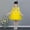 Yellow, variant on Generic Toddlers Girls Princess Dress Up Clothes Halloween Costumes Birthday Gift Sparkling Fairy Costume for 3-15 Years