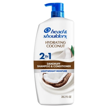 Head and Shoulders 2 in 1 Dandruff Shampoo and Conditioner, Hydrating Coconut, 28.2 fl oz