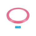 thumbnail image 3 of Uxcell 5/64" x 72 Yards Whiteboard Tape 3 Pack PET Dry Erase Tape Pink, 3 of 6
