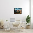 thumbnail image 3 of Stupell Industries Red Canyon Mesa Cliffs Surrounding River Water Photograph Luster Gray Floating Framed Canvas Print Wall Art, Design by Andy Crawford Photography, 3 of 5