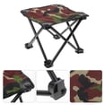 thumbnail image 1 of GOOHOCHY Mini Folding Chair Pipe Portable 1Pack For Fishing Hunting Outdoor Use, 1 of 8