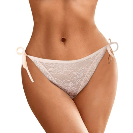 (2-Pack) Puawkoer Womens Seamless Pantiesy Cotton Panties for Women Bikini Panties Lace Ladies Women sy Underwear Cotton High Waist Low Waist Microfiber Women s Pant