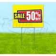 thumbnail image 1 of Sale 50% Off (18" x 24") Yard Sign, Includes Metal Step Stake, 1 of 6