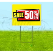 Sale 50% Off (18" x 24") Yard Sign, Includes Metal Step Stake