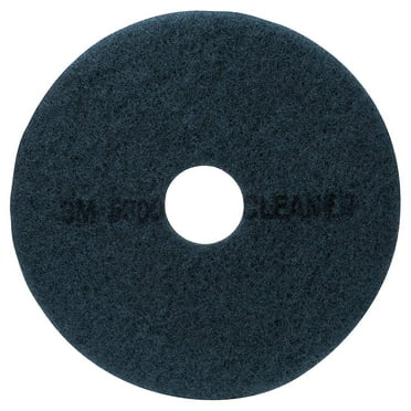 3M 08408 Low-Speed High Productivity Floor Pads 5300 15-Inch Blue 5/Carton