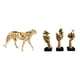 thumbnail image 1 of Figura de dorada, escultura animal, centro de mesa decorativo, estatua de pensador de resina, adorno de mesa, arte abstracto, artesanías, rec, 1 of 8