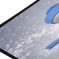 thumbnail image 4 of Coolnut Kitchen Rugs,3D Snowman on Snowboard Non Slip Washable Cushioned Carpets Polyester AntiFatigue Comfort Porch Floor Mat Christmas Decoration 39×20 in, 4 of 7