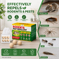 thumbnail image 2 of Mouse RodentRepellent, 72 Pack Peppermint Oil Moth Balls forRodents Indoor Outdoor Use, Safety for Humans & Pets, Squirrel Repeller, Spiders, Defense for Car Engines House, 2 of 6