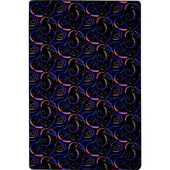 Joy Carpets 455N 4 x 6 ft. Dynamo Area Rug Fluorescent