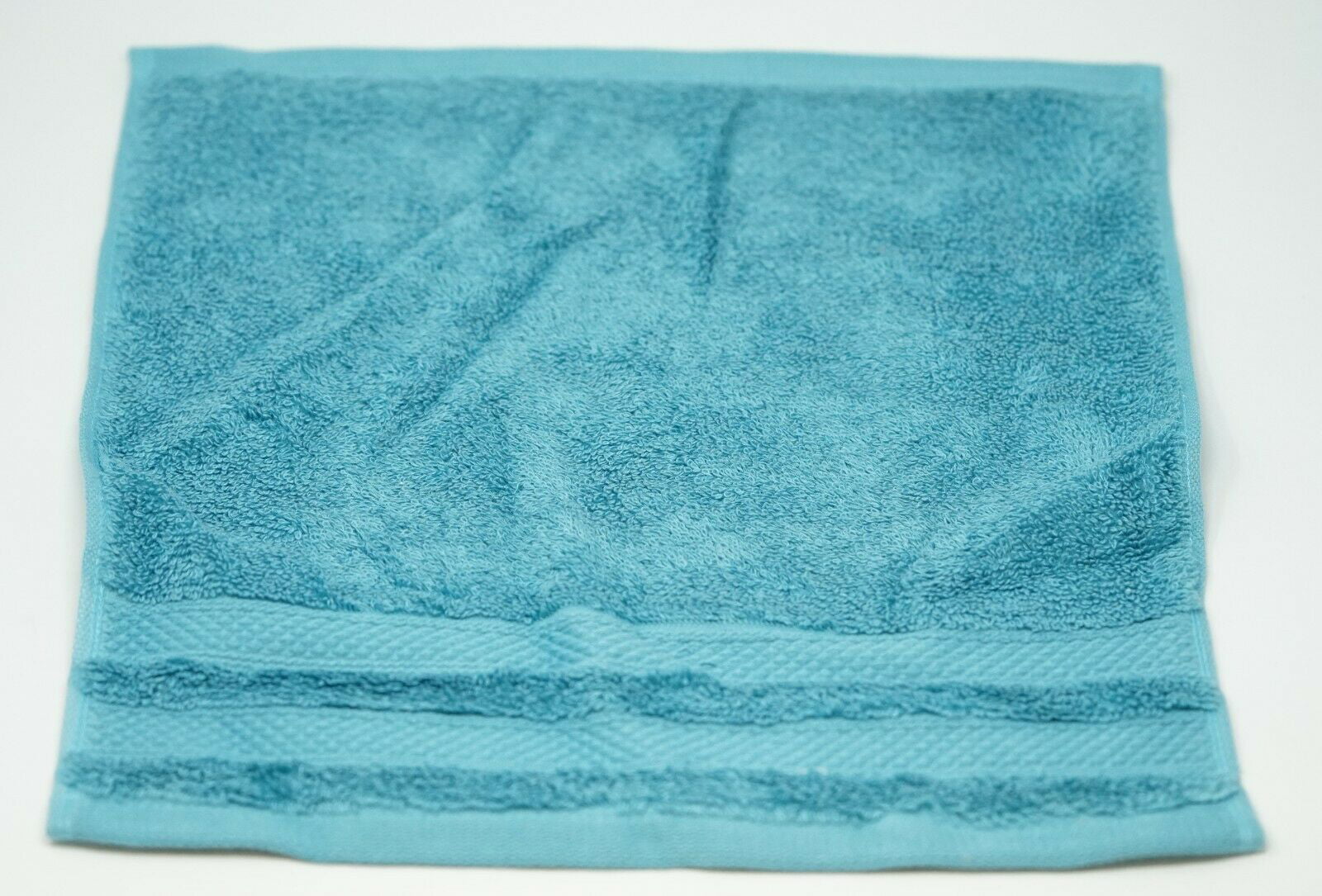 Charter Club Classic 100% Pima Cotton 13" x 13" Washcloth Face Towel Turquoise 
