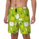 thumbnail image 1 of Balery Green Apple Bañador para hombre, shorts de playa de secado rápido con entrepierna y forro de compresión-X-Large, 1 of 6