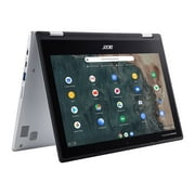 Acer Chromebook Spin 311 CP311-2H-C679 11.6 inch Intel Celeron N4000 1.1GHz/ 4GB LPDDR4/ USB3.1/ Chrome Laptop (Pure Silver)