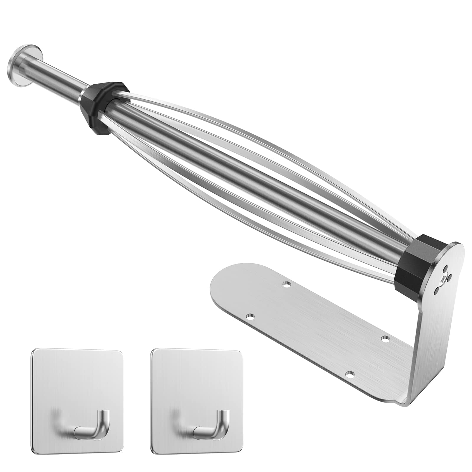 ZUNTO Paper Towel Holder Under Cabinet - Adhsive Paper Towel Rack (No  Drilling), Stainless Steel Rustproof, Easy Tear