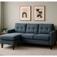 thumbnail image 1 of Sala Esquinera Reversible Valencia Gris Oscuro, 1 of 6