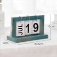 thumbnail image 3 of Coofit Table Calendar Creative Simple Desk Calendar Desk Decoration pour le bureau à domicile, 3 of 8