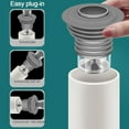 Mlless Seal Shower Drainer Stopper for Kitchen and Bathroom Sink Drain