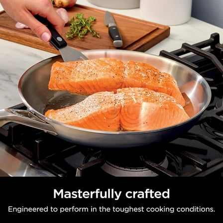Everclad Commercial-Grade Stainless Steel 12" Fry Pan