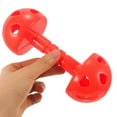 thumbnail image 4 of QUMIIRITY Jouets pour Tout-Petits Haltère Rouge ABS pour Exercice Jeu Intérieur Lot de 1, 4 of 7