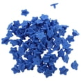 thumbnail image 1 of 100 Pcs Five-pointed Star Shaped Brooch Clutches Rubber Badge Tacks Pin Backs, 1 of 8