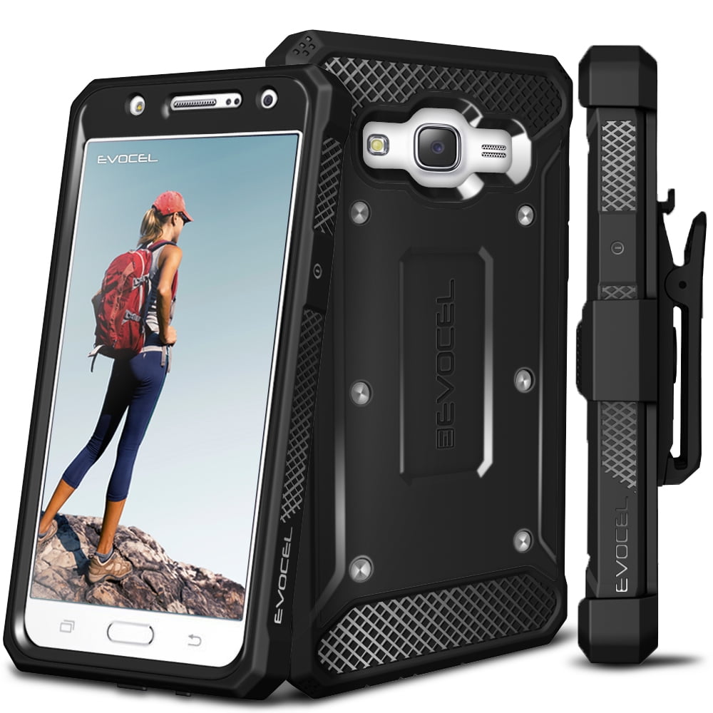 Galaxy J7 (2015) Case, Evocel [Belt Clip Holster] [Slim Profile