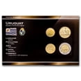 thumbnail image 1 of Uruguay 1-10 Peso 4-Coin Set BU (Random), 1 of 2
