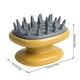 thumbnail image 5 of Bewildely Ducha Cepillo para el cabello Cuero cabelludo Doble capa Masajeador Depurador Cojín de aire Cabezal Juegos de accesorios de baño Amarillo Bewildely HA010881-01, 5 of 6