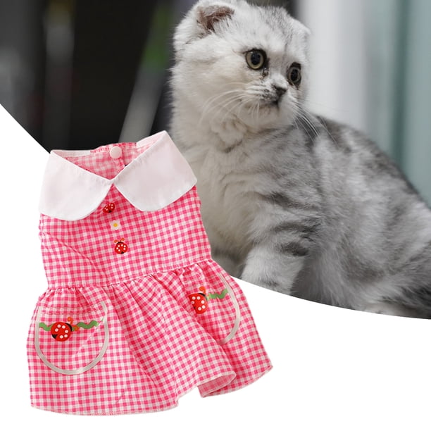 cat party dress Frisco Ruffle Party Dog & Cat Dress + Headpiece, Small