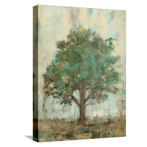 Art.com Verdi Trees I Stretched Canvas Print Wall Art by Silvia Vassileva, 12" x 16"