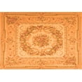 thumbnail image 1 of Ahgly Company Indoor Rectangle Medallion Orange French Area Rugs, 7' x 10', 1 of 1