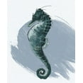 thumbnail image 2 of Sheppard, Lucca 12x14 Gold Ornate Wood Framed with Double Matting Museum Art Print Titled - Seahorse, 2 of 4