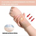 thumbnail image 5 of Wristression Sleeve (4PCS), Soft Wrist Support Brace Wrist Bands for Tendonitis, 5 of 5