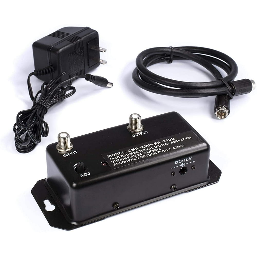 THE CIMPLE CO 24dB TV Antenna Digital Signal Booster Amplifier for