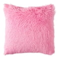 thumbnail image 4 of Funda de cojín de felpa Macarena Rosa 40 cm x 40 cm, 4 of 8