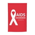 thumbnail image 7 of AIDS Awareness Month Garden Flag Decoration Yard Farmhouse Double Sided Holiday Party Outdoor Camping Decor Flags 12x18in, 7 of 7