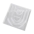 thumbnail image 2 of KLKCMS Bracelet Beading Board Beading Tray Jewelry Design Mat for Bracelet Pendants Square, 2 of 9