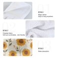 thumbnail image 2 of Yayeee Kitchen Hanging Hand Towels Set of 2 with Loop Bathroom Absorbent Tie Towel, Beige Sunflower Pattern, 2 of 7