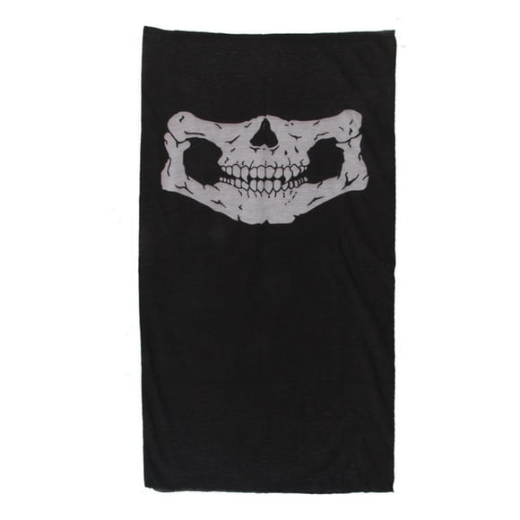 FULL FUNCTION SKULL SKELETON MOTORCYCLE SCARF FACE MASK BALACLAVA NECK SNOOD