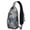 floral107, variant on Floral Crossbody Sling Backpack for Womens Causal Sling Bag with Adjustable Shoulder Straps for Travel Hiking Chest Bag Daypack Anti-theft Purse