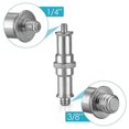 thumbnail image 5 of 4Pcs 1/4Inch to 3/8Inch Male Thread Adapter Double-Ended Spigot Stud Male Adapter Camera Screw Photograph Hand Tool, 5 of 5