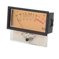 thumbnail image 2 of Medidor VU de alta precisión de 12 V, cabezal de nivel de audio DB, amplificador de potencia, medidor de nivel con retroiluminación, 1000 UA, 50 Ω, 2 of 14