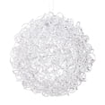 thumbnail image 3 of String Light Vickerman - Bola LED de aluminio naranja (14 pulgadas, 120 L), 3 of 4