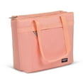 thumbnail image 4 of Igloo 20 Can Capacity Laguna for Her Zippered Dual Compartment Soft-Sided Tote Cooler Bag, Apricot Pink, 4 of 14
