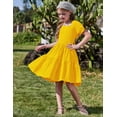 thumbnail image 3 of Vestido Arshiner Little Girl Summer Yellow Talla 6, 3 of 6