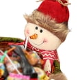 thumbnail image 5 of Canasta de dulces navideños Papá Noel Muñeco de nieve Ciervos Niños Fruta pequeña Soporte de decoración de mesa tholdsy JR0904-05, 5 of 5