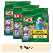 (3 pack) Kaytee Forti-Diet Parakeet Pet Bird Food Seed 2lb