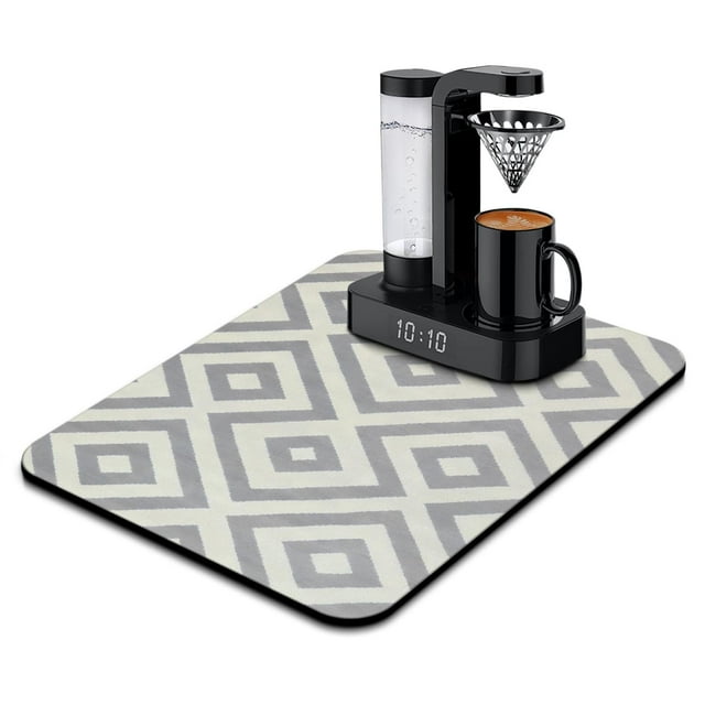 Quality 18x24 Inch Microfiber Dish Drainer Mat - Exceptionally Absorbent, Perfect for Any Kitchen