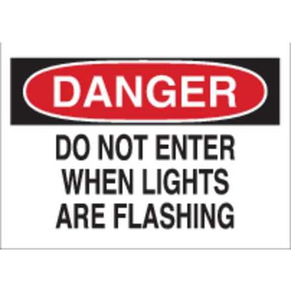 BRADY 69101 Danger Sign,10 x 14In,R and BK/WHT,ENG G9457752