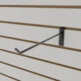 thumbnail image 2 of 10-Inch Black Slatwall Peg Hooks – Durable Metal Display Hooks for Retail, Garage & Home – Multi-Pack Options, 2 of 3