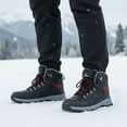 thumbnail image 6 of Ecetana Snow Boots for Men Winter Warm Ankle Boots Non-Slip Waterproof Outdoor Hiking Shoes, 6 of 6